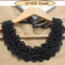 Lace collier pearl jewelry statement black choker chain jewelry crystal bead necklace Pearl Necklace Beads Necklace Accessories