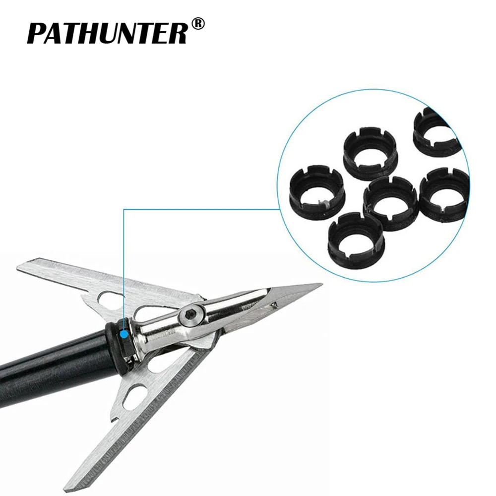 PATHUNTER 12/30/50 шт. Резиновый ремешок для охоты уплотнительные кольца расширяемых
