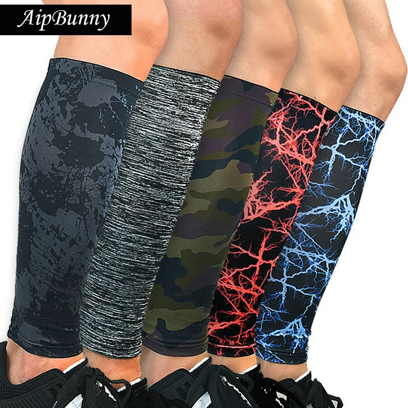 

1Pair Running Cycling socks Legwarmers Football Calf Compression Sleeves Outdoor Bike Sports compressport Knee Pads protector