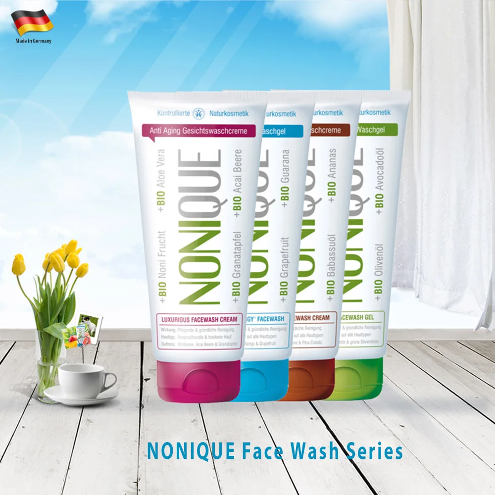 Germany organic NONIQUE face wash series, Intensive cleansing gel