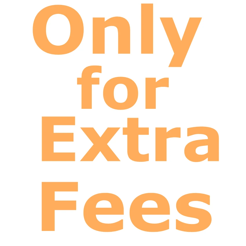 Only for extra fees on Alibaba Group