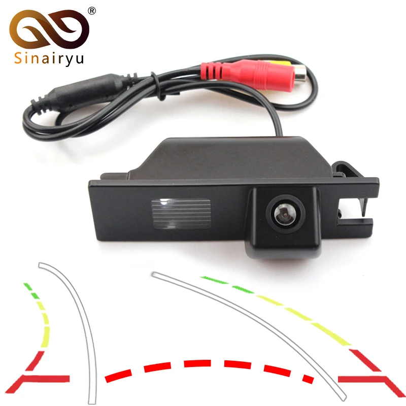

Sinairyu Intelligent Dynamic Trajectory Tracks Rear View Camera For OPEL Vectra Astra Zafira Insignia Haydo M1 Lovns- Coupe Buic