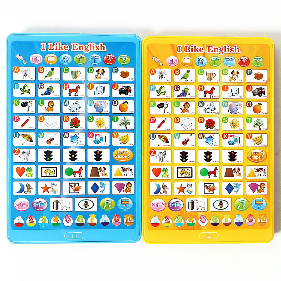 

I Like English Multi-function English learning toys table computer,Learning Letters,Words,Colors with More Fun Educational toys