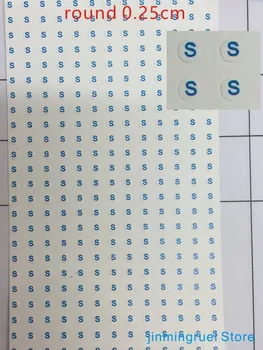 

1000pcs/lot round 0.25cm, mobile warranty screw sticker phone Fragile stickers