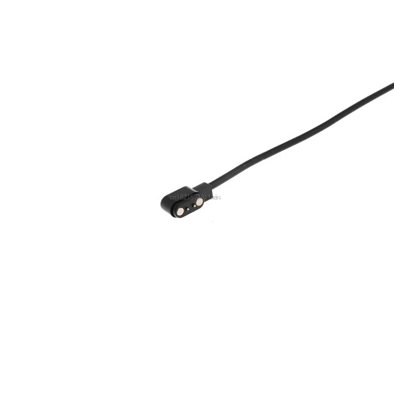 Магнитный зарядный кабель для смарт-часов с Magnetics разъем для 2pins расстояния 2,84 мм черный Роман Мощность Зарядное устройство кабели