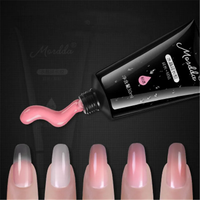 1pcNail Poly Gel Quick for Building Nail Tip Finger Extension Glue Soak Off Long-lasting Comfortable Art UV Builder | Красота и