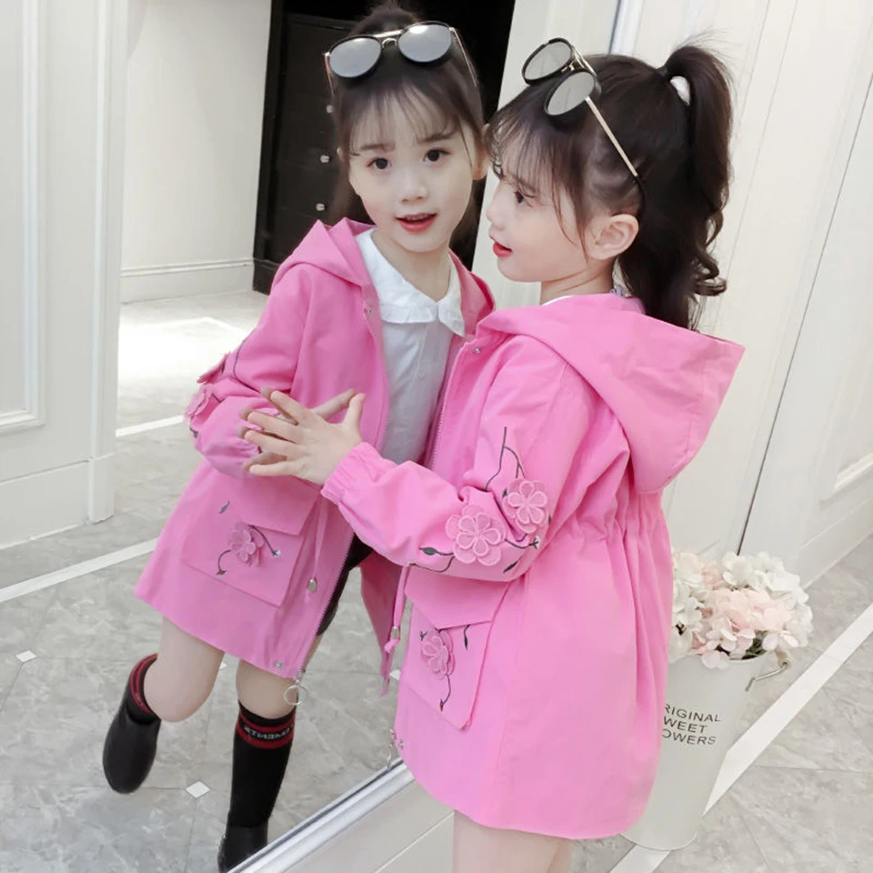  Baby Girls Hoodies Jackets Coats Spring Autumn Girls Clothes Cotton Outerwear Toddler Kids Long Sle