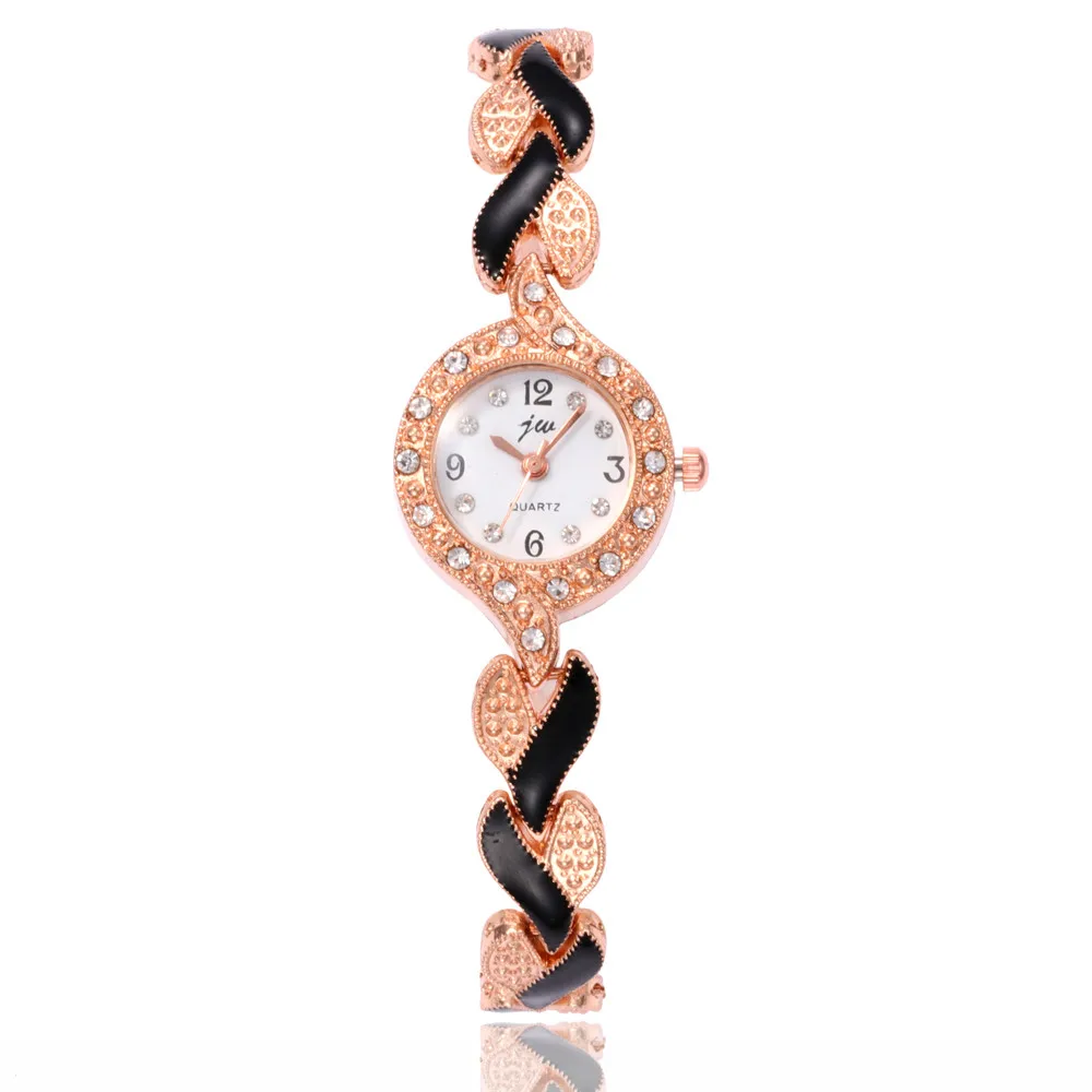

Women Fashion Stainless Steel Band Analog Quartz Round Wrist Watch Watches Very Charming For All Occasions clock saat xfcs Gift