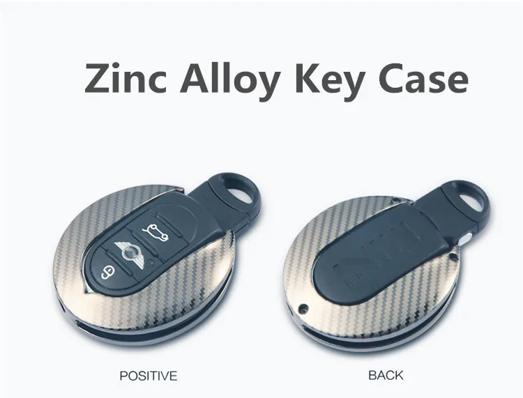 High-Quality-Car-Zinc-Alloy-Key-Holder-Cover-Bag-Case-Ring-For-BMW-MINI-Cooper-One (2)