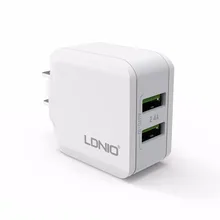 

LDNIO A2201Dual 2 Port EU/US Plug USB Charger 5V 2.4A Wall Adapter Mobile Phone Device Data Charging For SAMSUNG HTC Xiaomi Sony