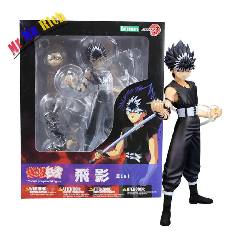 

Anime Yuyu Hakusho Anime Hiei Pvc Action Figure Collection Model Toy Gift