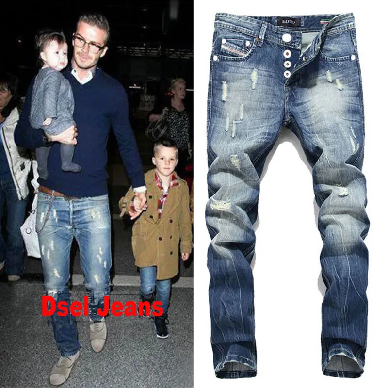 2016 New Arrival Fashion Dsel Brand Men Jeans  Washed Printed Jeans For Men Casual Pants Italian Designer Jeans Men!B982