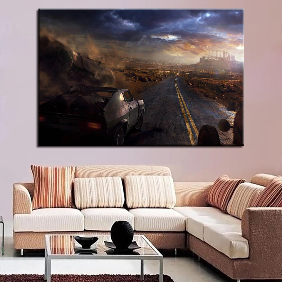 For Living Room Modern HD Printed Pictures 1 Panel Movie