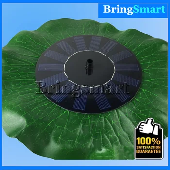 

Free shipping JT-160F1HY28 200L/H Mini DC Pump Brushless Solar Water Pump Landscape Fountain Floating Pump with Lotus Leaf