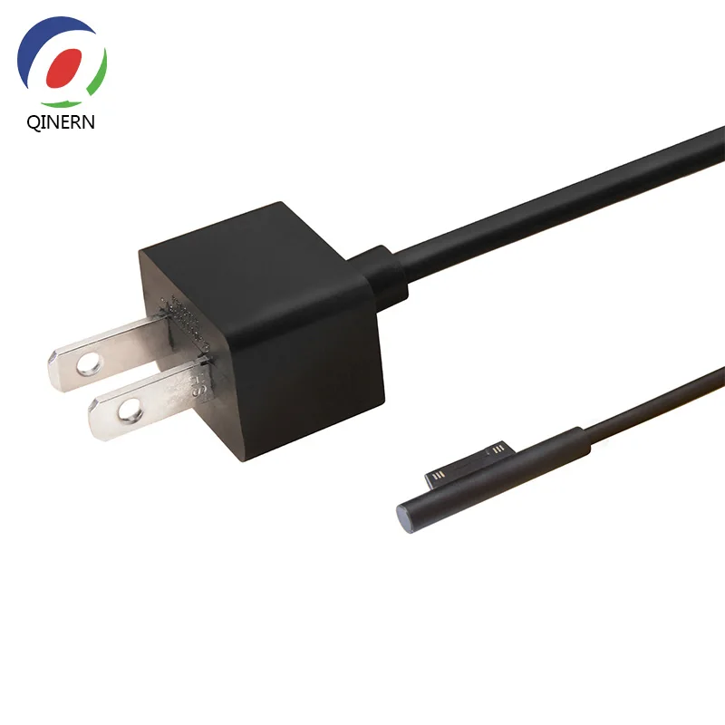 QINERN 15V 4A 65W Charger Adapter 6 For Microsoft Surface Laptop Book Power Pro3/Pro4  EU US UK 