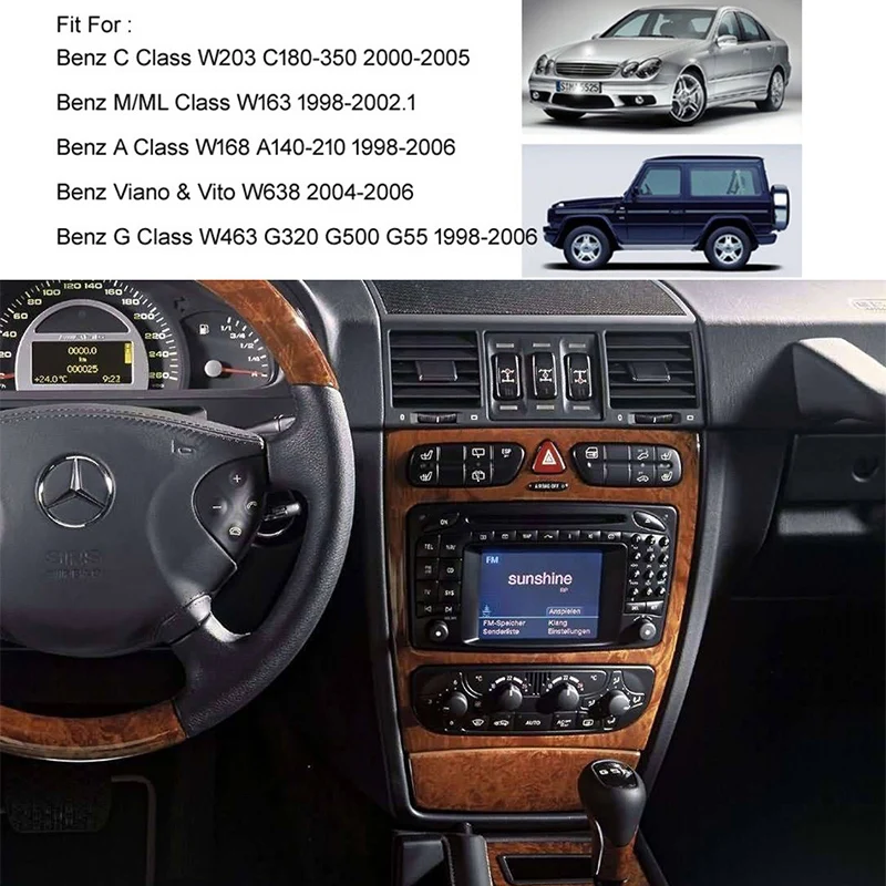Top HaiSunny 4G RAM Android 8.0 Car DVD Navigation Multimedia Player For Mercedes Benz ML W163 CLK W209 W203 W170 W210 W168 0 Top HaiSunny 4G RAM Android 8.0 Car DVD Navigation Multimedia Player For Mercedes Benz ML W163 CLK W209 W203 W170 W210 W168 0