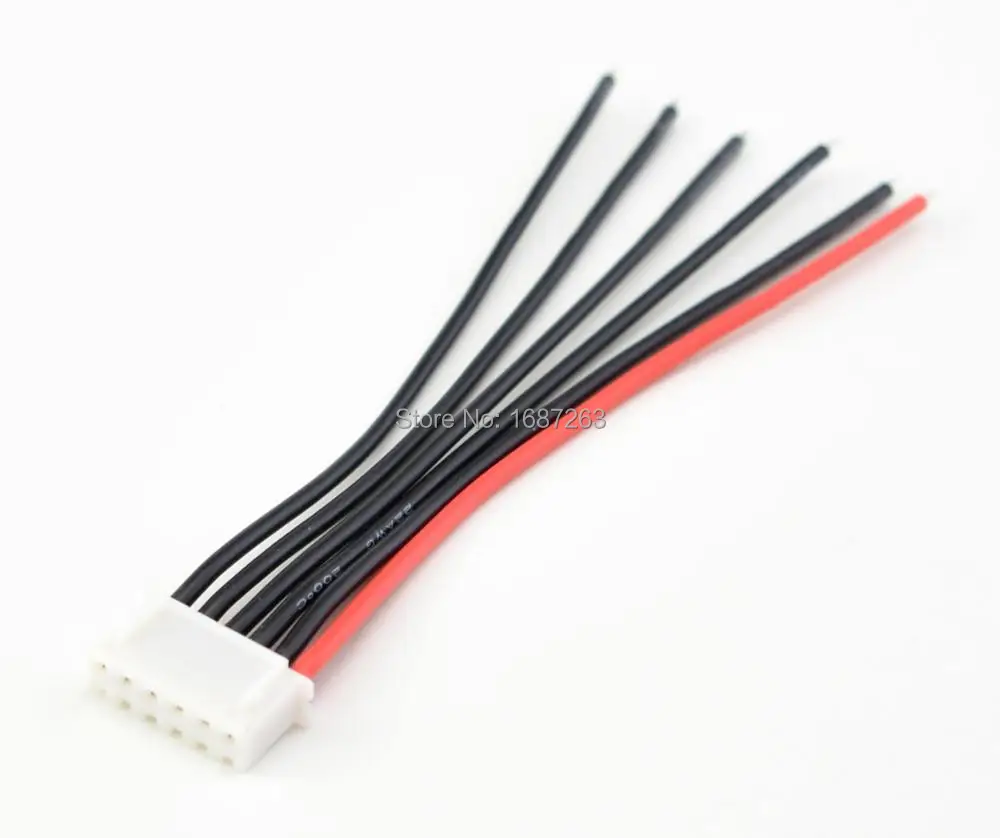 10 шт./лот см 100 мм RC Lipo зарядное устройство с разъемом 2s 3s 4s 5s 6s 22AWG кабель для IMAX B3
