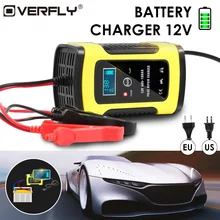 Полный автомат Аренда Батарея Зарядное устройство 150 V-250 V до 12 V 6A Смарт Быстрый Мощность зарядки подходит для автомобиля мотоцикла с ЕС Plug