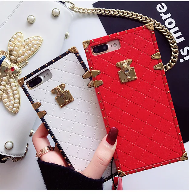 szyhome phone cases for iphone x 6 7 8 plus vintage business luxuryszyhome phone cases for iphone x 6 7 8 plus vintage business luxury pu leather fashion square lattice phone cover accessories
