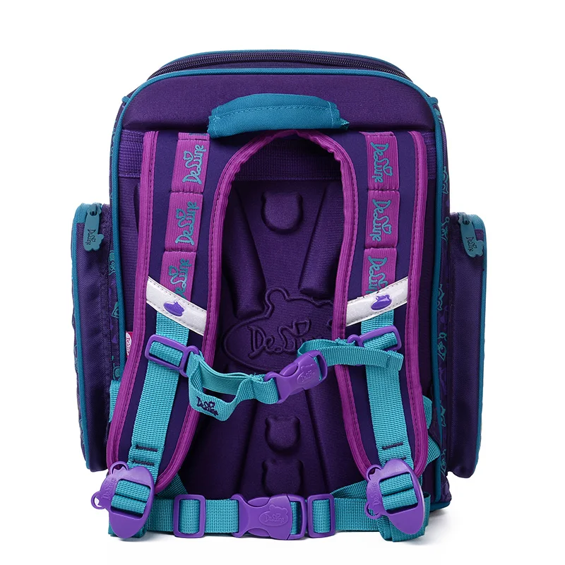 Delune 2019 3D الكرتون البومة نمط على ظهره للفتيات الفتيان الطلاب حقيبة مدرسية الأطفال العظام الظهر mochila infantil Delune 2019 3D الكرتون البومة نمط على ظهره للفتيات الفتيان الطلاب حقيبة مدرسية الأطفال العظام الظهر mochila infantil