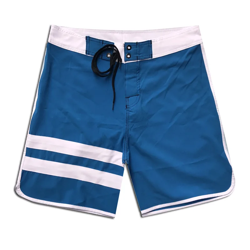 

2019 Summer New Mens Beach Shorts High Elasticity Surf Board Shorts Summer Sport Fitness Gym Short Quick Dry Pants Boardshorts