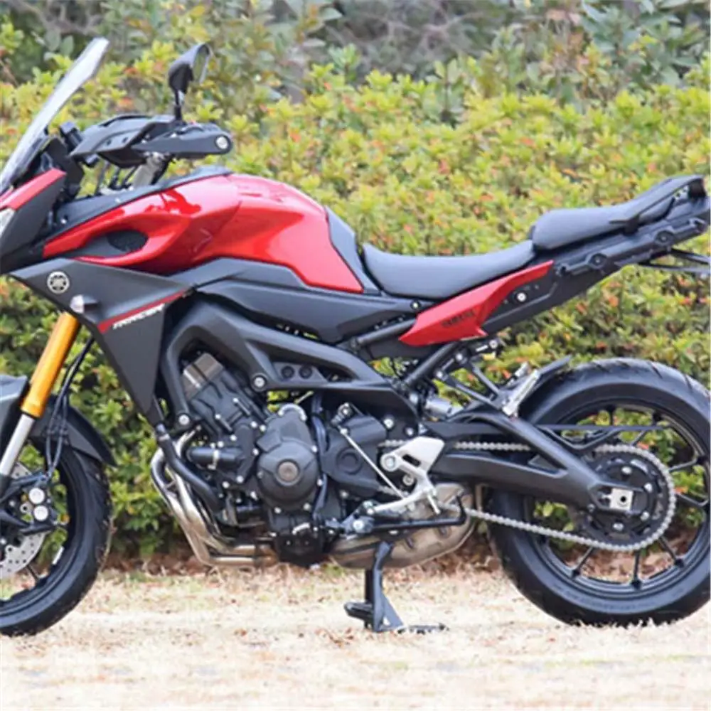 Подставка для ног MT07 FZ07 MT/FZ09 центральная опора Yamaha MT 07 FZ 09 2013 2014 2015 2016|Накладки и