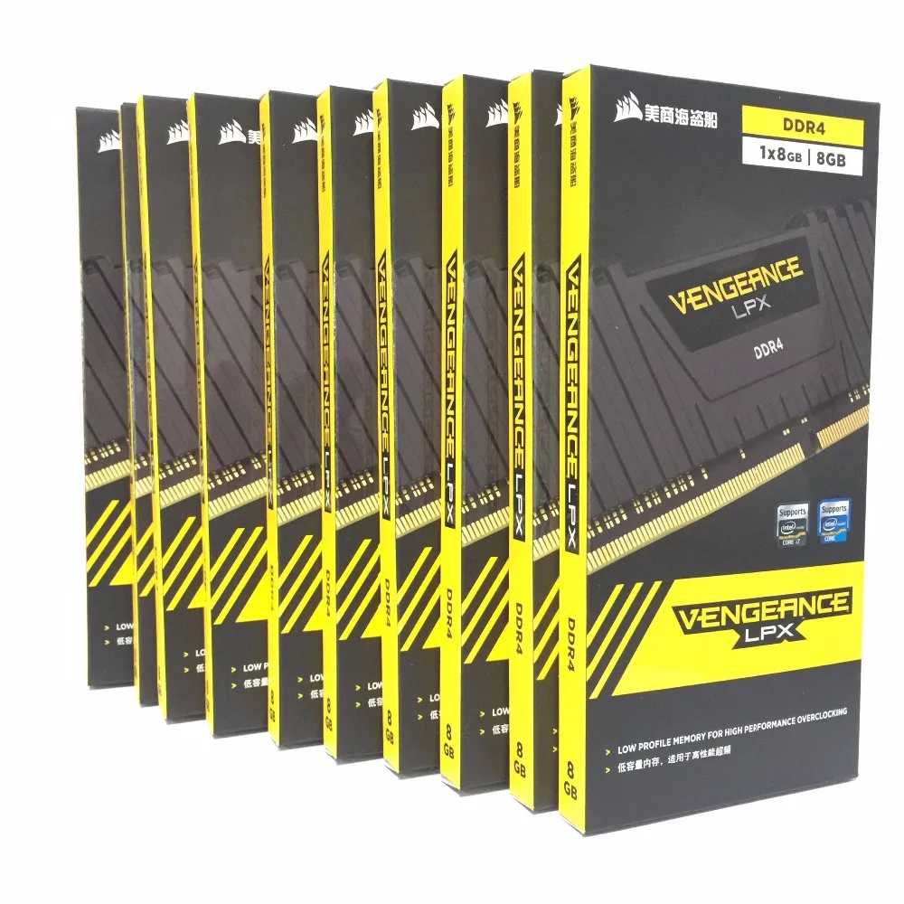 CORSAIR Vengeance LPX 8 ГБ 16 32 DDR4 PC4 2400 МГц 3000 3200 2666 3600 оперативная память для настольного