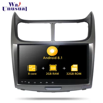 

2 din 9 Inch Android 8.1 Car Radio Player For Chevrolet Sail 2010 2011 2012 2013 2014 GPS Navigation Stereo With BT WIFI 3G Maps