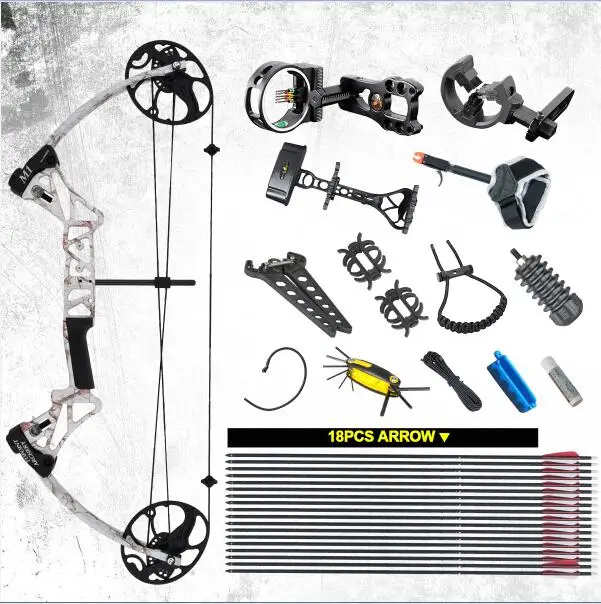 Ship From USA Warehouse Compound Bow Package M1 19 30 Inch Draw Length 