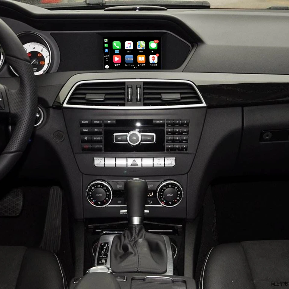 Новая автомобильная проводка типа CarPlay видео интерфейс для Mercedes benz NTG4.5 Comand A B C E ML