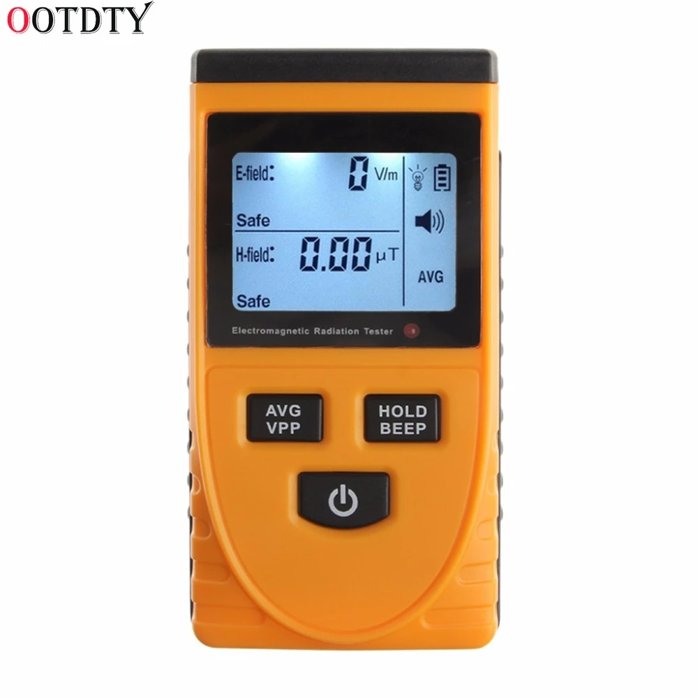 

EMF Meter Digital Electromagnetic Radiation Detector LCD Dosimeter Tester Tools Detectors