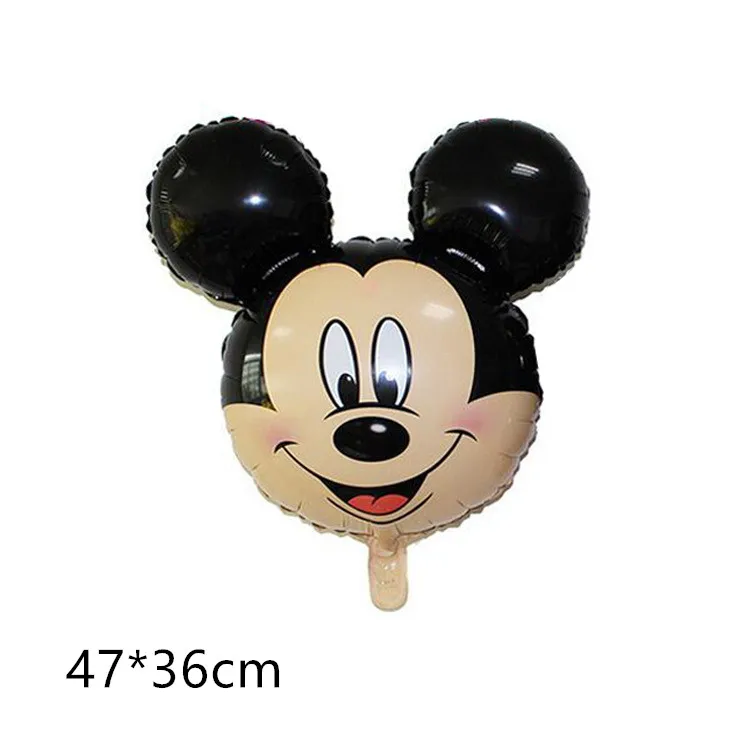 10 x 9 /"de Mickey Mouse Mini Globo De La Hoja