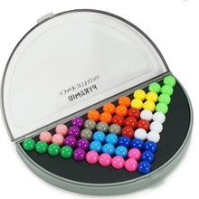 Высоко ценимые 3D 2D бусы головоломка логика ум Головоломка Детские развивающие игры игрушки для детей 478 вызовы