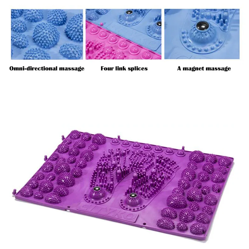 foot type magnetite massage pad woman special finger pressing board mat child to refer to the pressure plate super pain super th