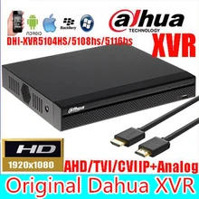 Dahua XVR video recorder XVR5104HS XVR5108HS XVR5116HS 4ch 8ch 16ch 1080P Support HDCVI/ AHD/TVI/CVBS/IP Camera