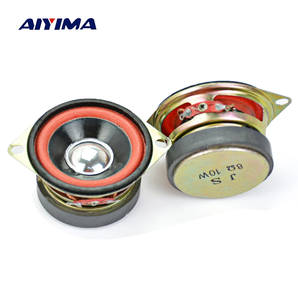 

AIYIMA 2Pcs 2Inch Audio Portable Speakers 8 Ohm 10W Full Range Speaker DIY For Home Theater Multimedia Loudpeaker