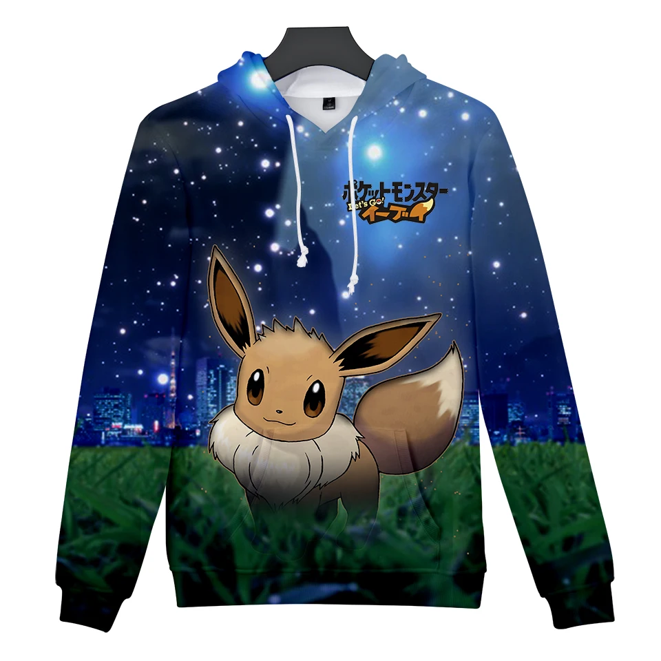 Pokemon Eevee 3D Hoodie - Peto Rugs