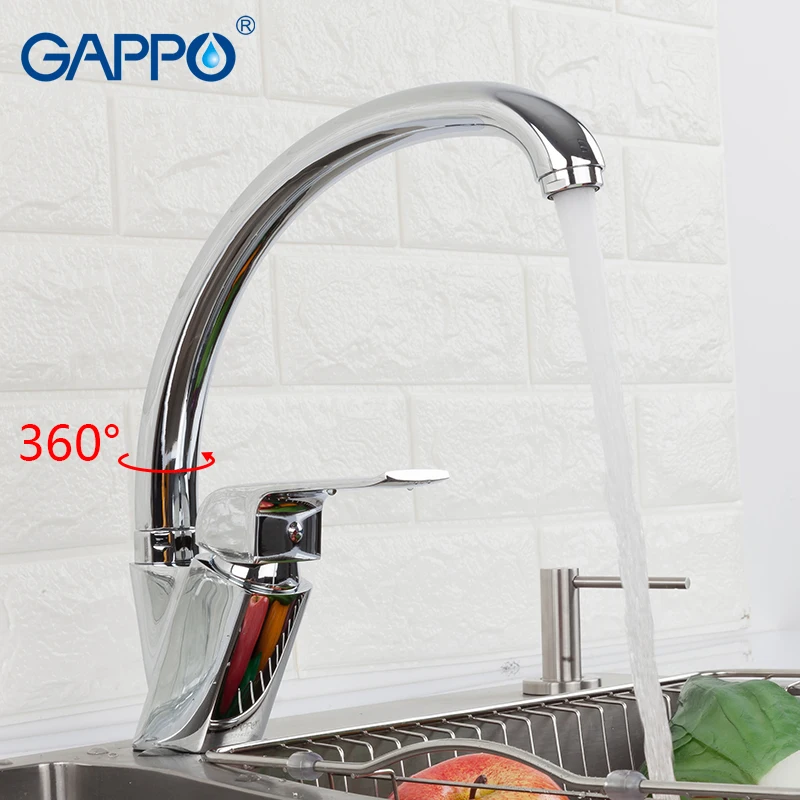 Смесители для кухни GAPPO кран на раковину водопад черный цвет|Смесители кухни| |