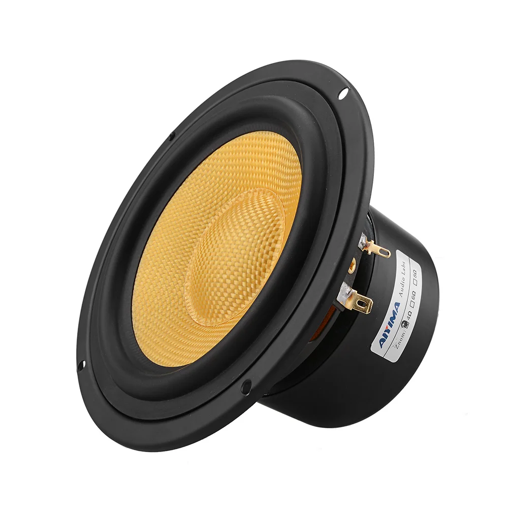 AIYIMA 1Pc 5 Inch Mid Woofer Speaker Column 100W