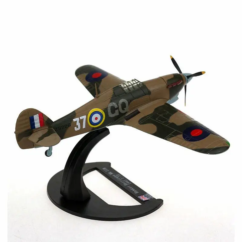 Британский Hawker WWII Hurricane MK IIB 1/72 модель самолета литья под давлением AVIONES| |