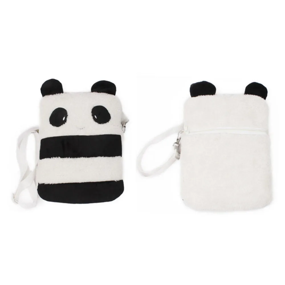##BUY Children #039;s Cute Plush Handbags Cartoon panda Soft Doll Grey Messager Shoulder Bag Birthday Christmas Gift for girls kids