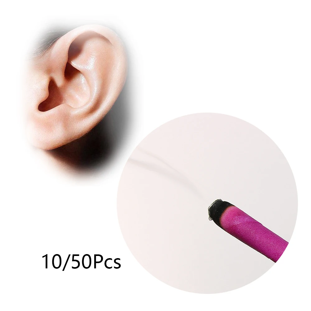 10 шт. популярная натуральная Ушная Свеча Воск массаж ушей ароматерапия инструмент для чистки ушей уход за ушами для женщин здоровье