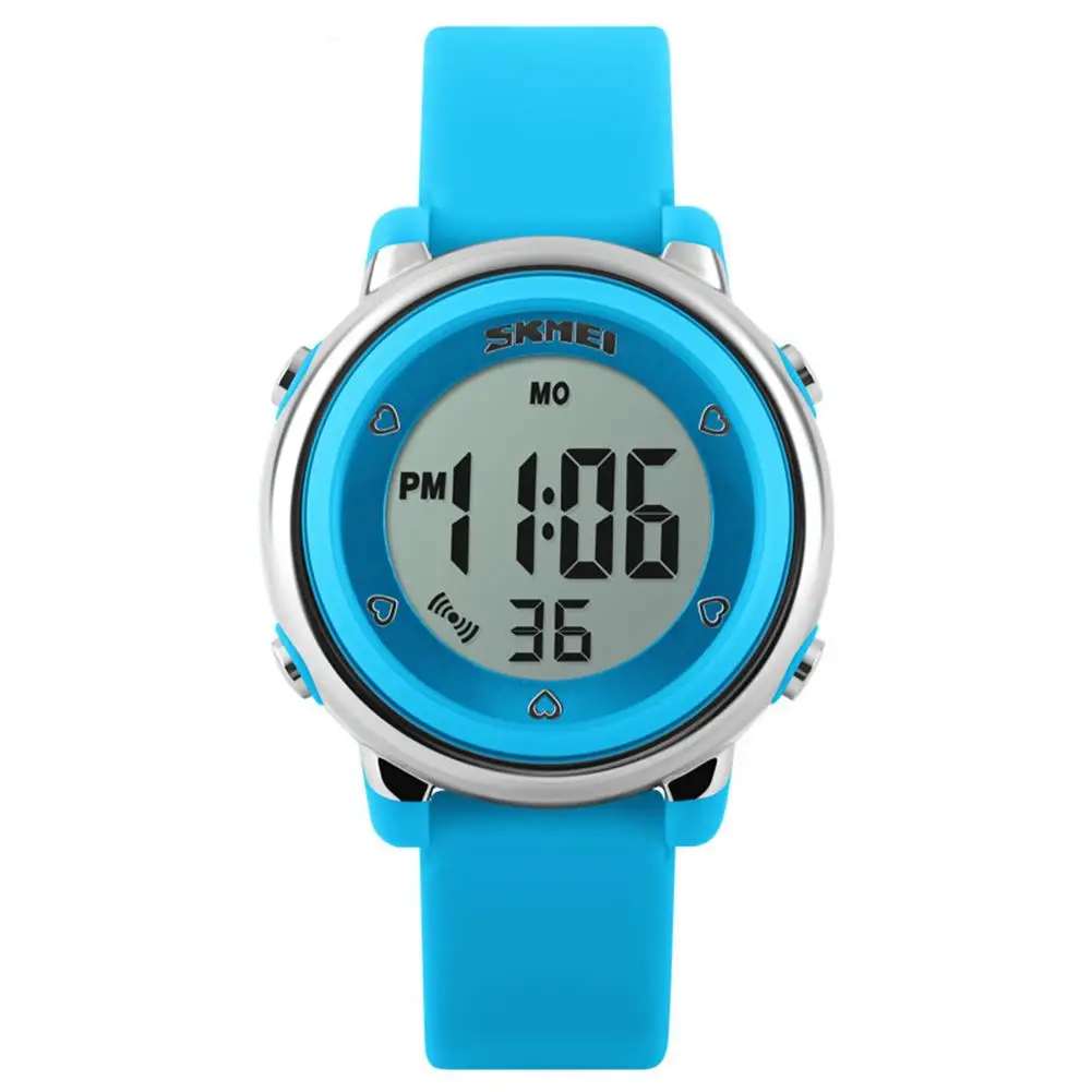 

Outdoor Sports Kids LED Alarm Digital Watch Stopwatch Children's Wristwatch