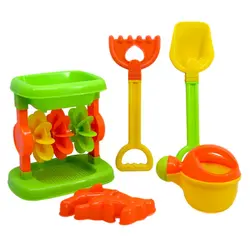 Песочные часы, пляжные игрушки, набор из 5 предметов, детские игрушки для родителей
