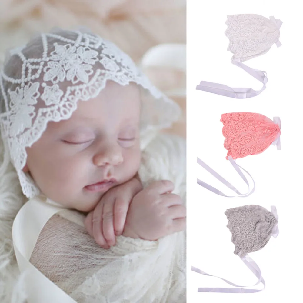 

New fashion Toddlers Hat Baby Princess Embroidery Cap Newborn Girl Lace Cap Baby Accessories for girl baby