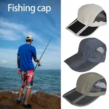 Унисекс уличная мода бейсбольная кепка складная беговая шляпа для защиты от солнца быстросохнущие спортивные головные уборы для мужчин и женщин