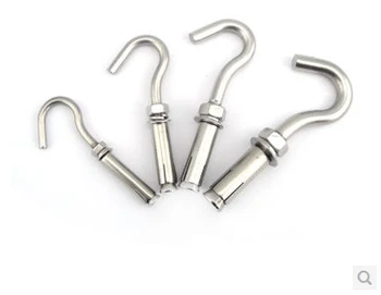 

304 M12 stainless steel hook expansion screws hook/peg