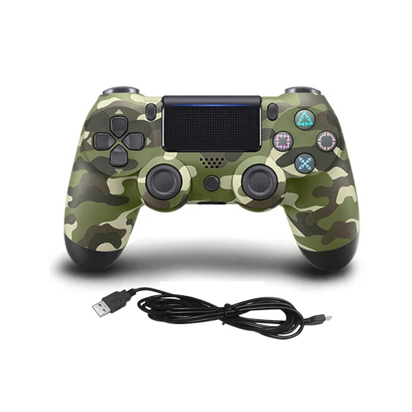 Для PS4 USB проводной геймпад пульт дистанционного управления для ПК Джойстик геймпады для sony Platstaion 4 PS4 игровые аксессуары - Цвет: Camouflage 1