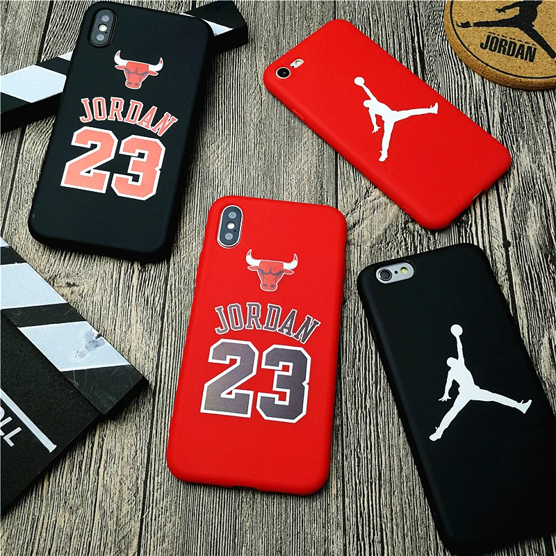 Jordan Cover Case For iPhone X XS Max XR 10 8 7 6 6s Plus