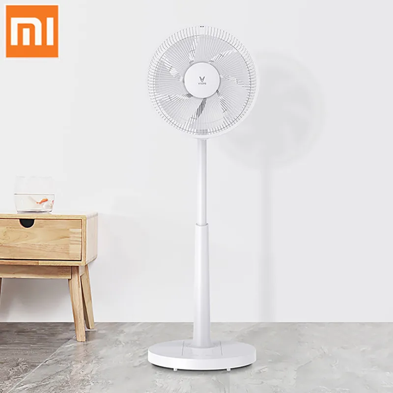 

Xiaomi VIOMI VXFS12-Z Voice Floor Fan Energy-Saving Mute Frequency Conversion 7-Blade Mobile Phone Voice & APP Remote Control
